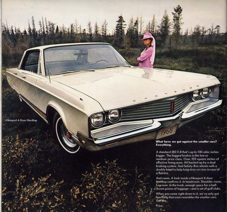 1968 Chrysler Brochure Page 29